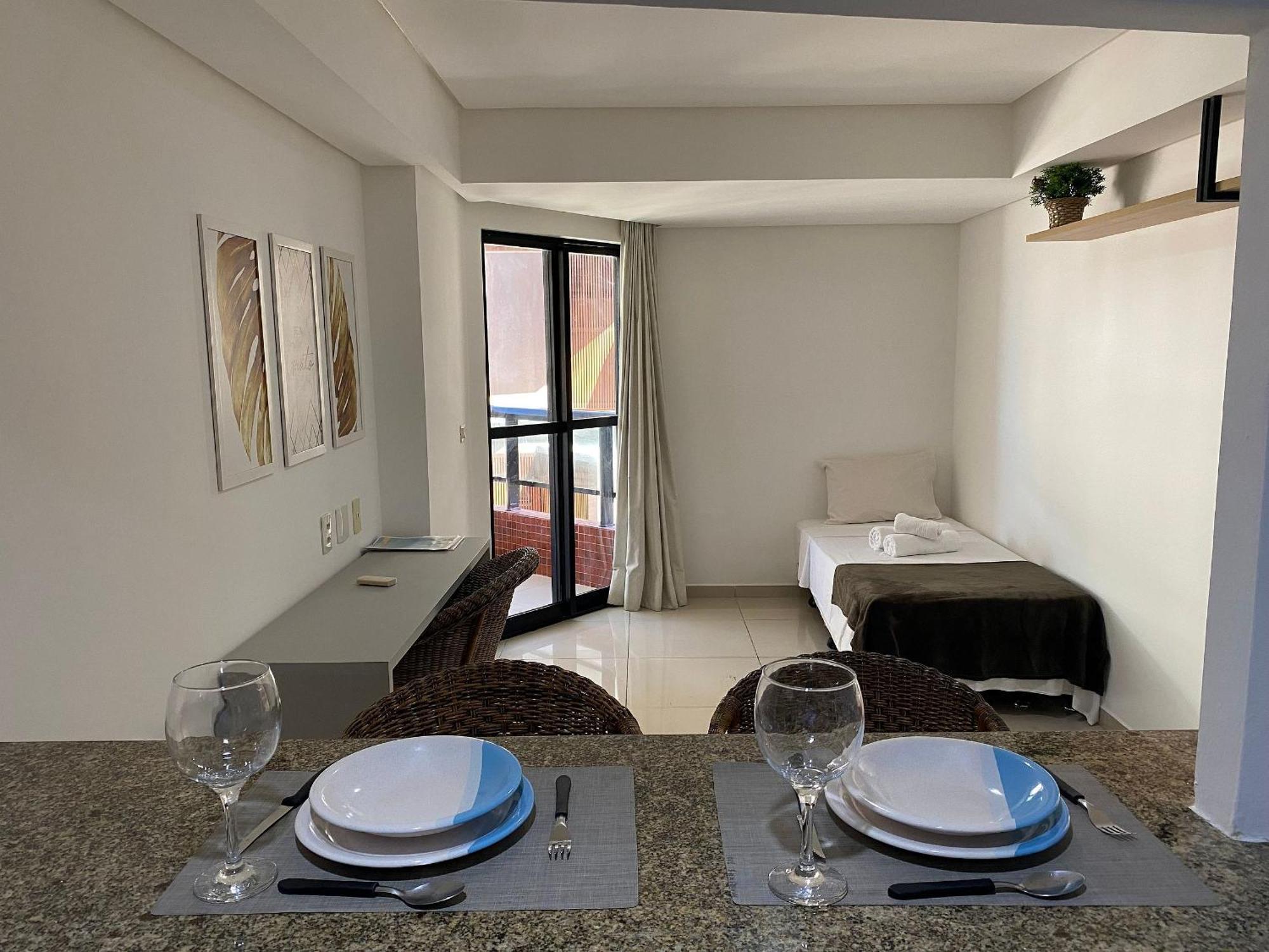 Bela Hospedagem - Marinas Flat - Excelente Localizacao Na Orla De Cabo Branco João Pessoa Exteriör bild